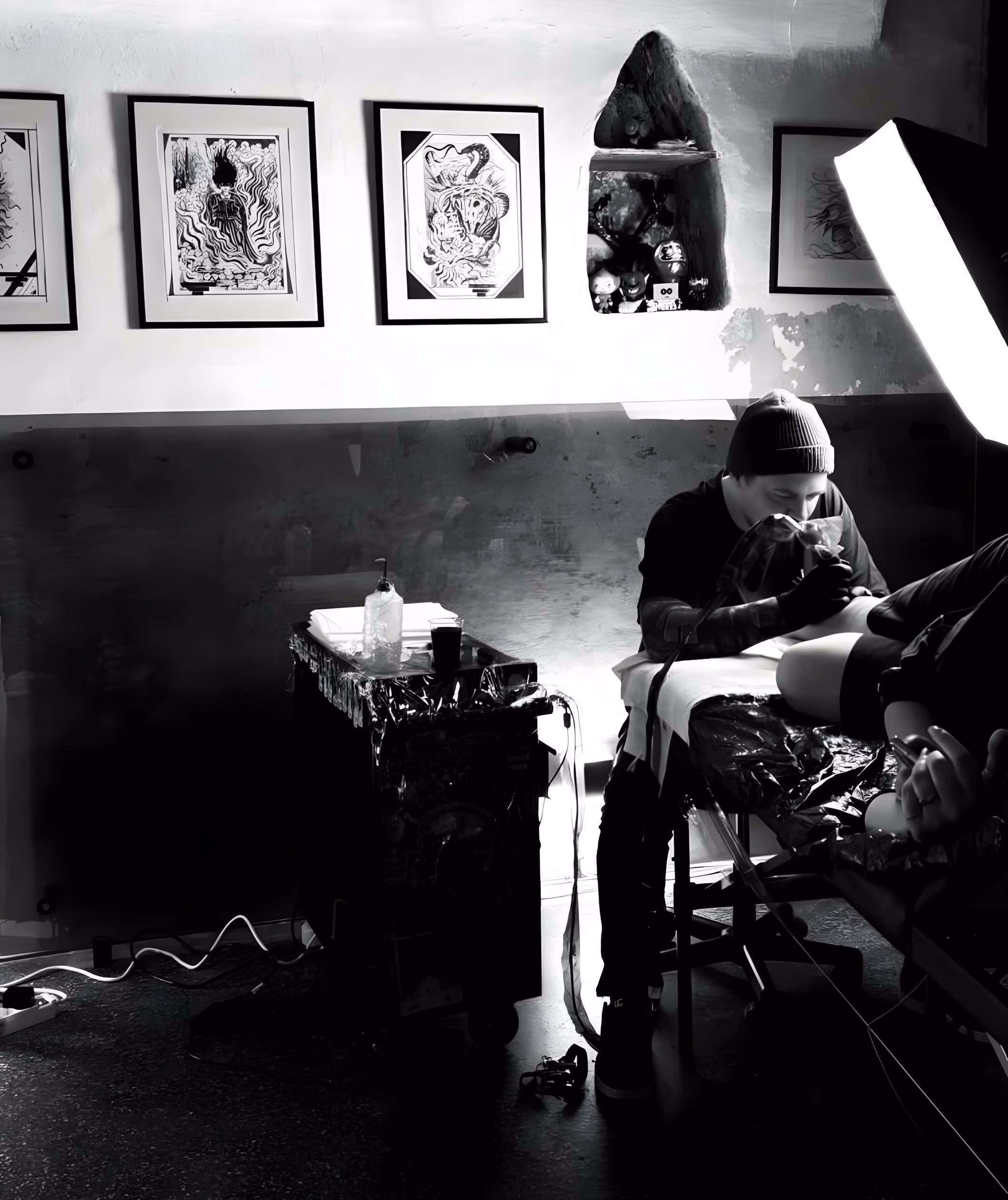 Tattoo Studio Background